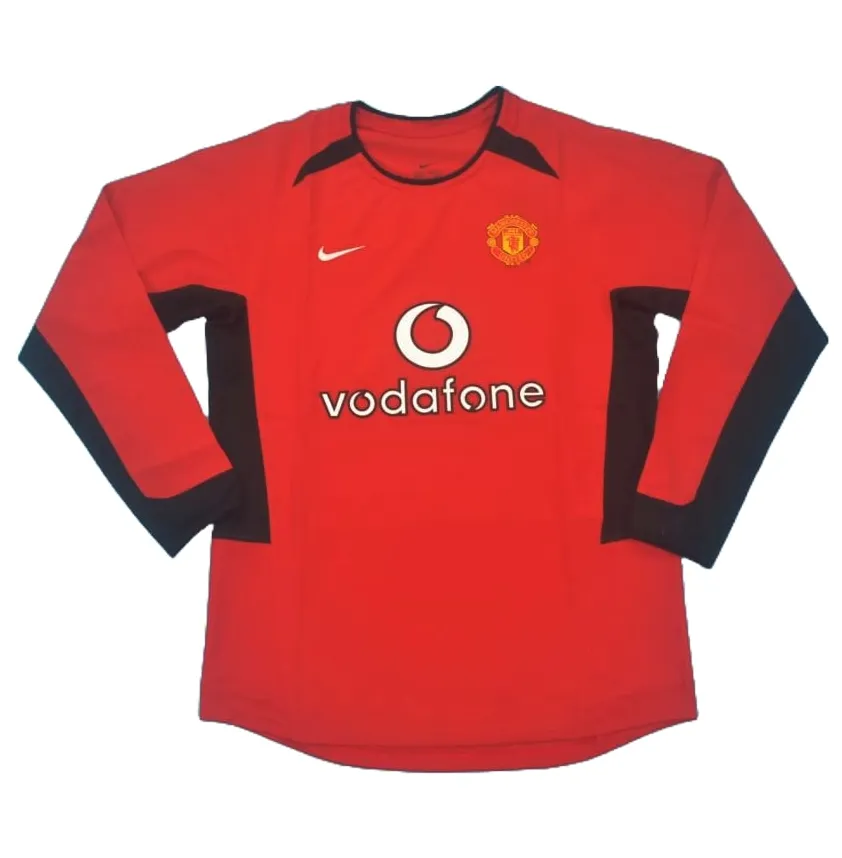 Maillot Manchester United Domicile 2002/04 Ml