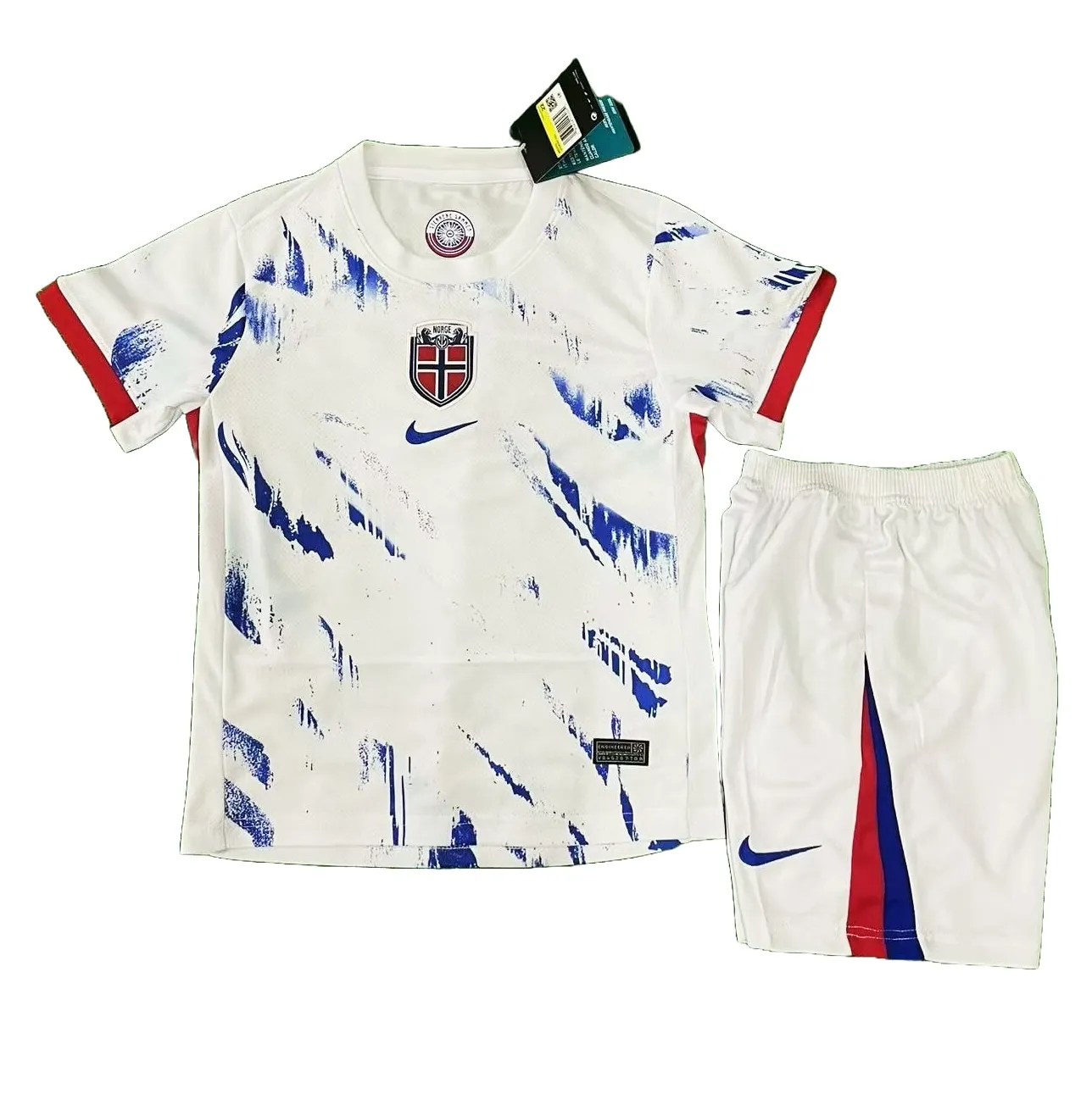 Maillot Norvège Extérieur 2024 Junior Kit