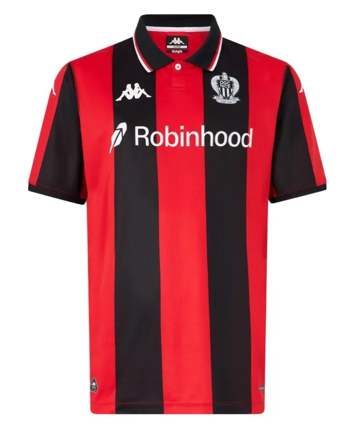 Maillot Ogc Nice Domicile 2025/26