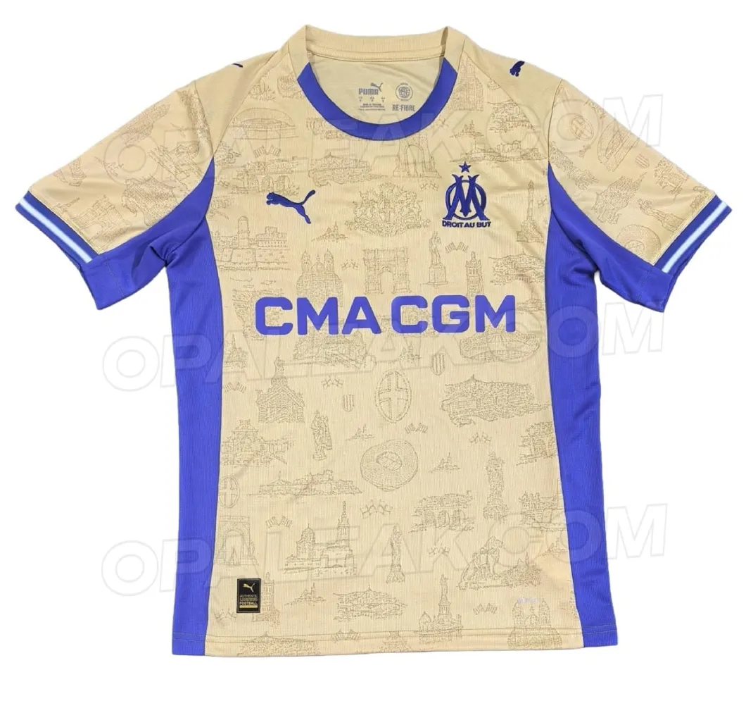 Maillot Olympique Marseille 4éme 2025/26