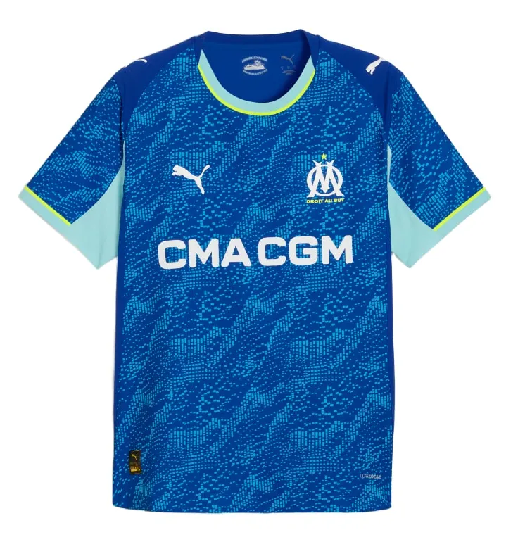 Maillot Olympique Marseille Third 2025/26 - Authentic