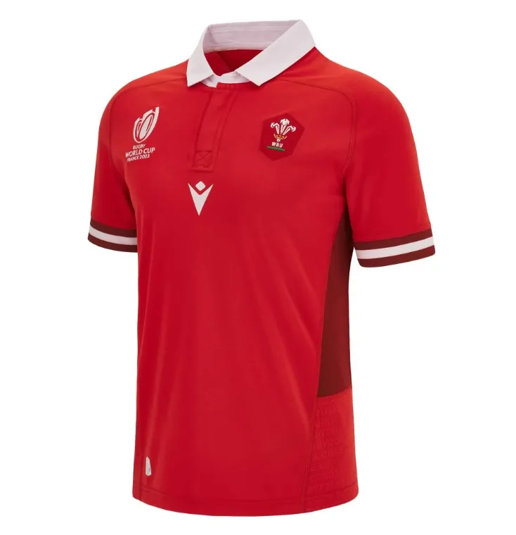 Maillot Pays De Galles Domicile Rugby Wc23