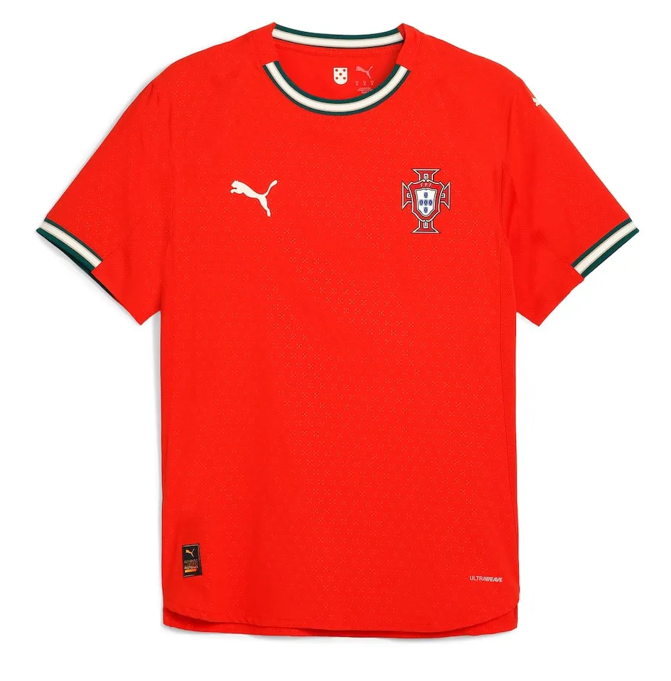 Maillot Portugal Domicile 2025 - Authentic