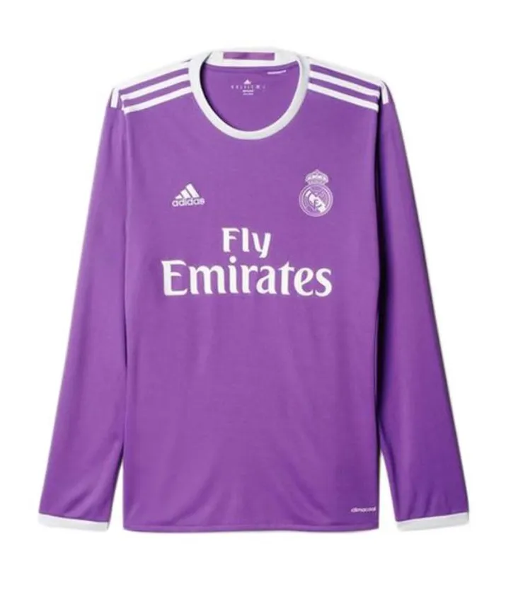 Maillot Real Madrid Extérieur 2016/17 Ml