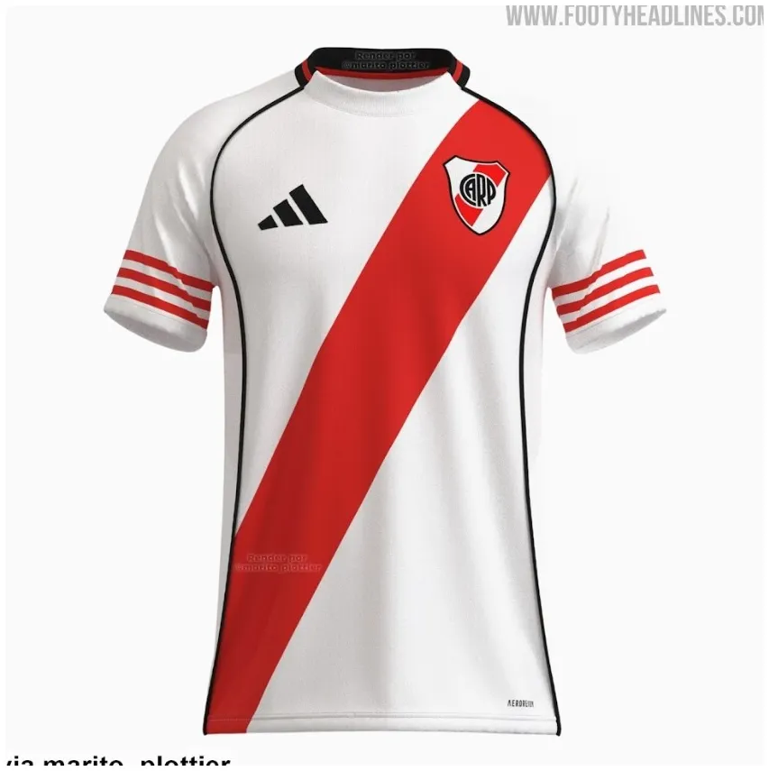 Maillot River Plate Domicile 2025/26