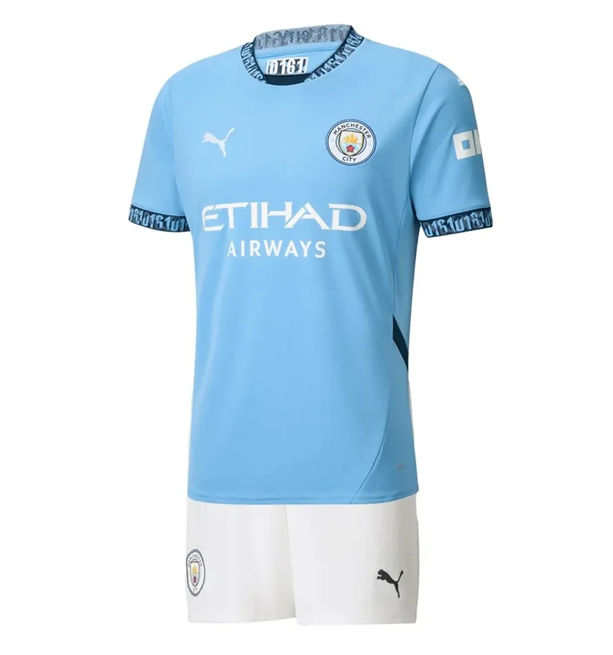 Manchester City Domicile 2024/25 Junior Kit