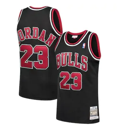 Michael Jordan Chicago Bulls Mitchell & Ness - Black