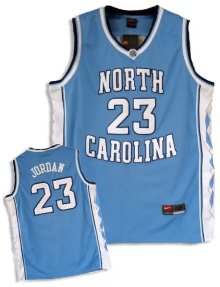 Michael Jordan North Carolina [bleu]
