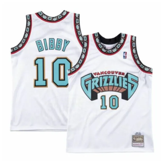 Mike Bibby Memphis Grizzlies - White