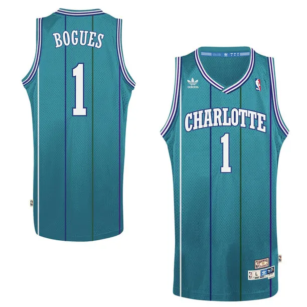 Muggsy Bogues Charlotte Hornets [road]