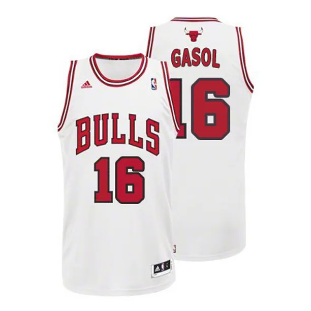 Pau Gasol Chicago Bulls - White