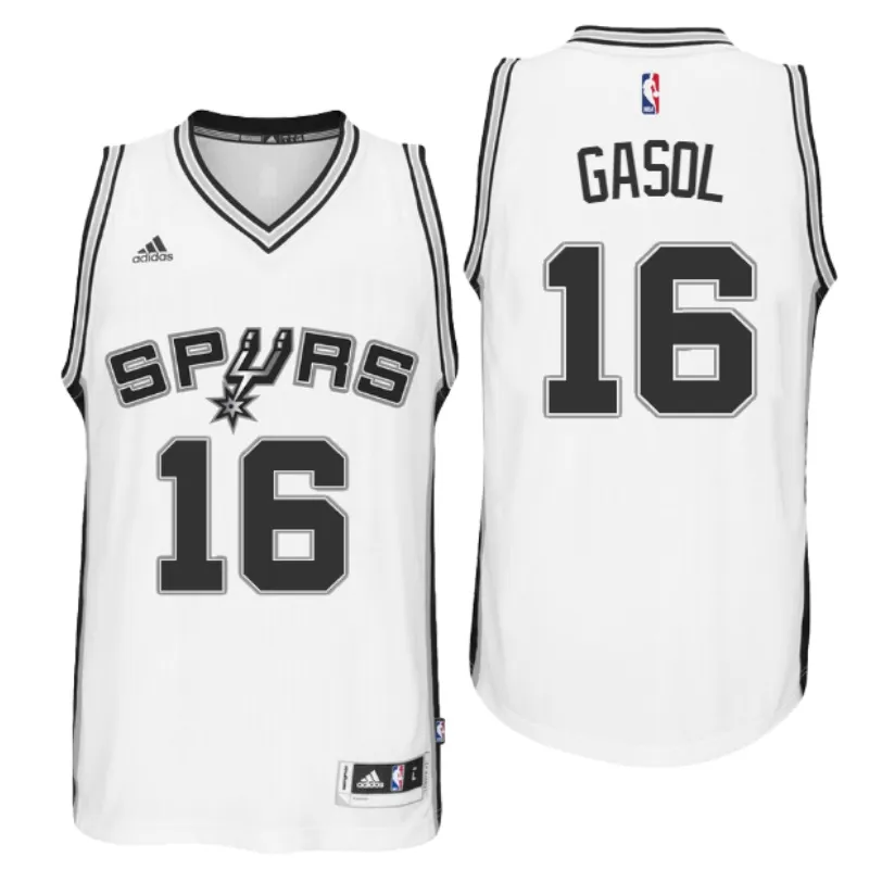 Pau Gasol San Antonio Spurs - White