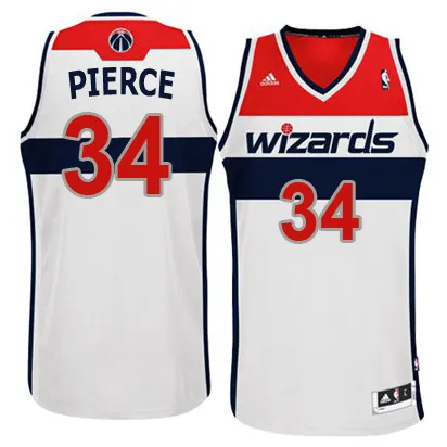 Paul Pierce Washington Wizards - White