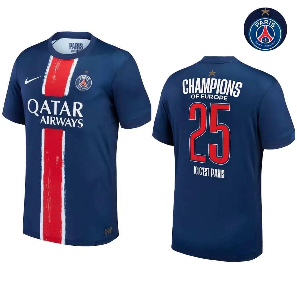 Psg Champions Of Europe 2025