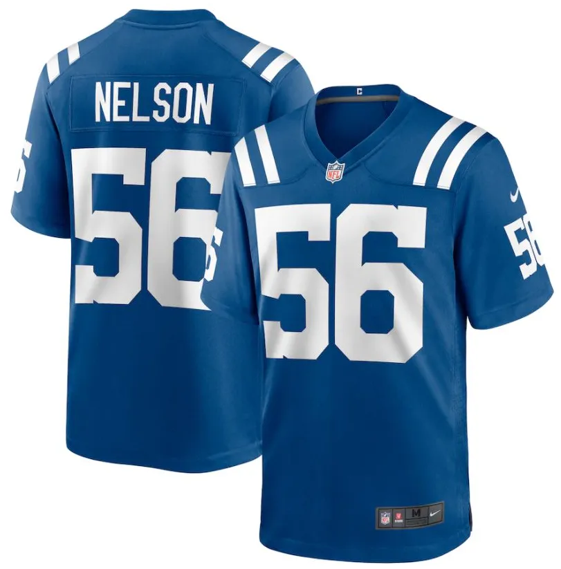 Quenton Nelson Indianapolis Colts - Royal