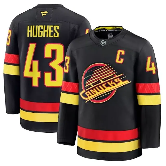 Quinn Hughes Vancouver Canucks - Alternate