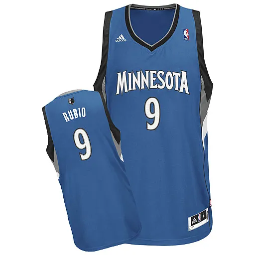 Ricky Rubio Minnesota Timberwolves [bleu]