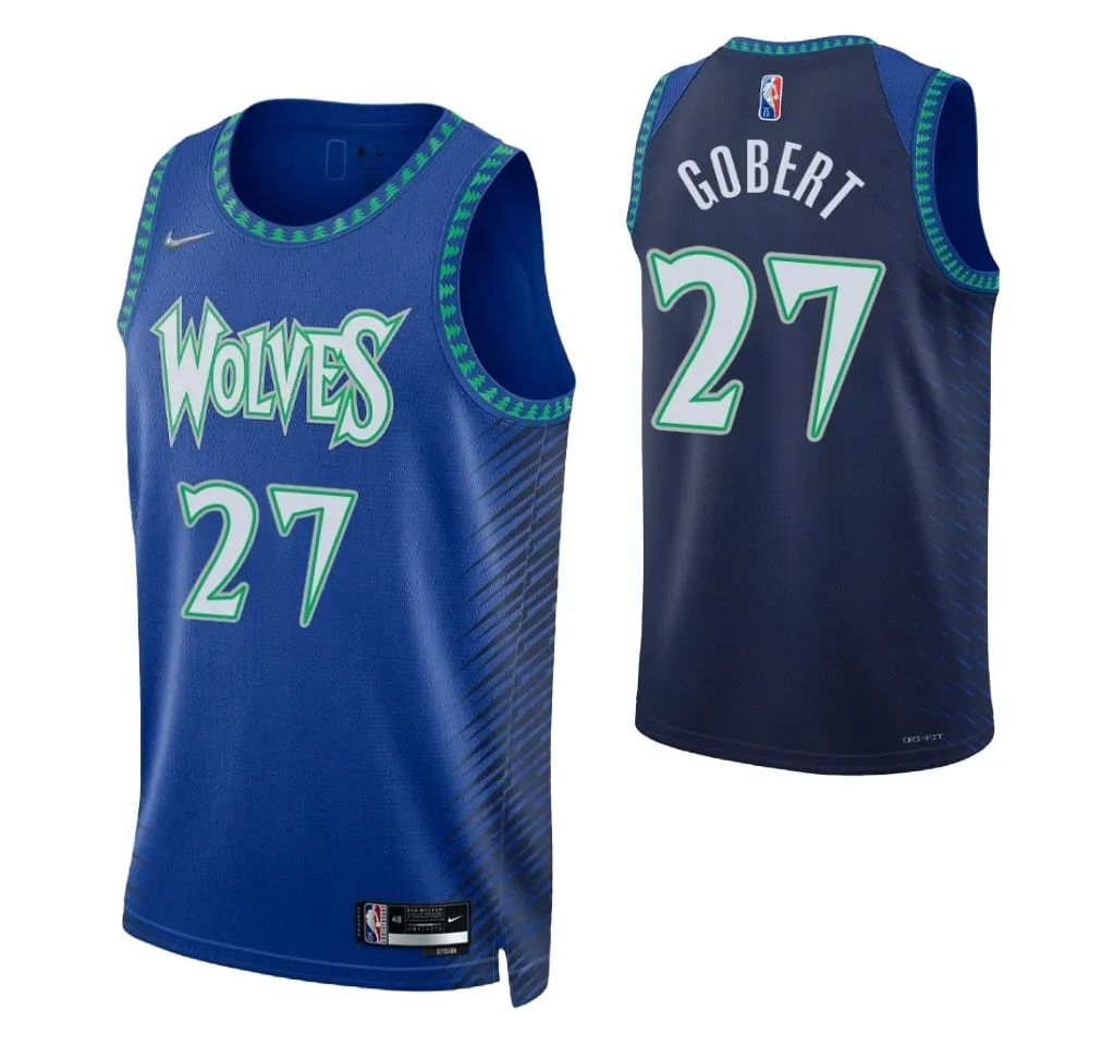 Rudy Gobert Minnesota Timberwolves 2021/22 - City