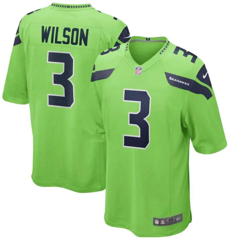 Russell Wilson Seattle Seahawks - Green
