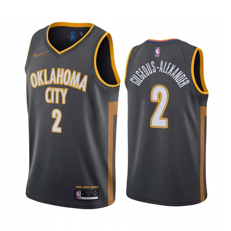 Shai Gilgeous-alexander Oklahoma City Thunder 2019/20 - City Edition
