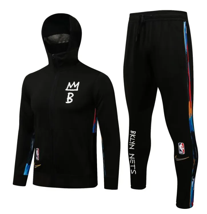Survêtement Brooklyn Nets 21/22 - Black