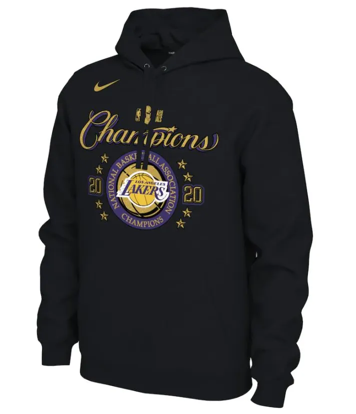 Sweat à Capuche Los Angeles Lakers 2020 Nba Champions