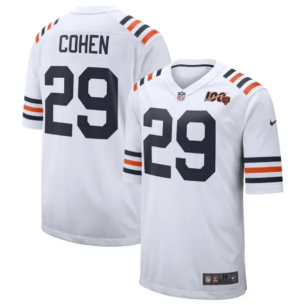 Tarik Cohen Chicago Bears - White