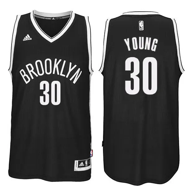 Thaddeus Young Brooklyn Nets - Black