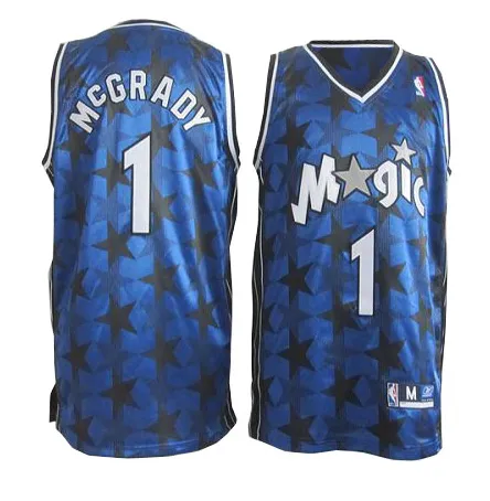 Tracy Mcgrady Orlando Magic [bleu Etoiles]