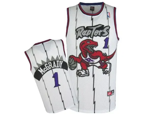 Tracy Mcgrady Toronto Raptors [blanc]