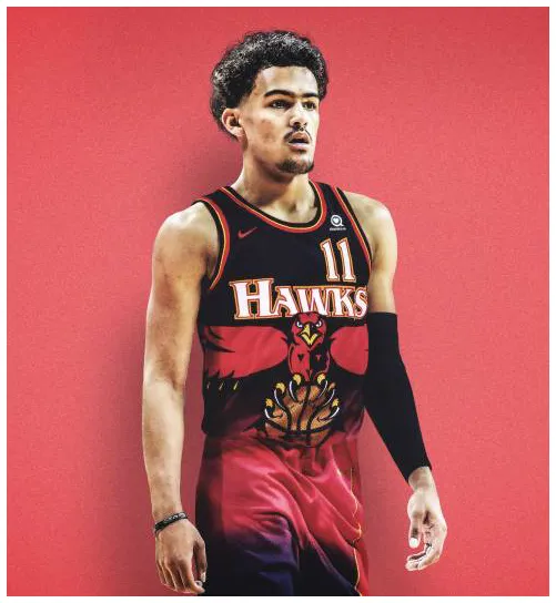 Trae Young Atlanta Hawks - Retro
