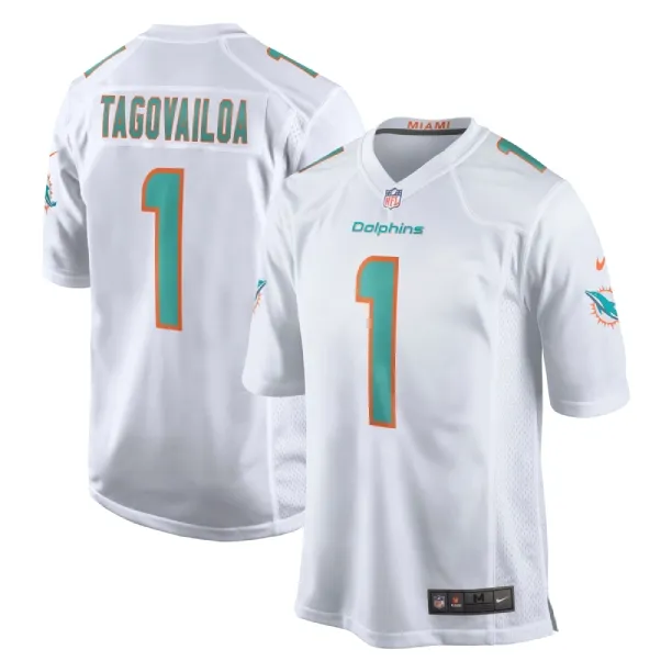 Tua Tagovailoa Miami Dolphins - White