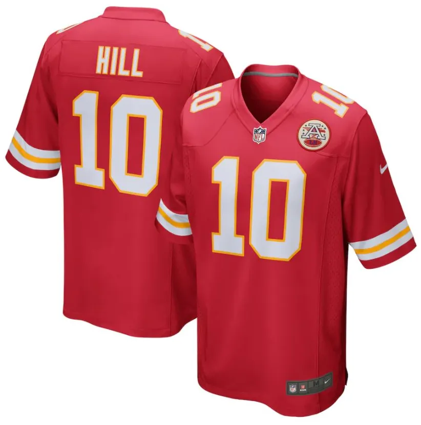 Tyreek Hill Kansas City Chiefs - Red