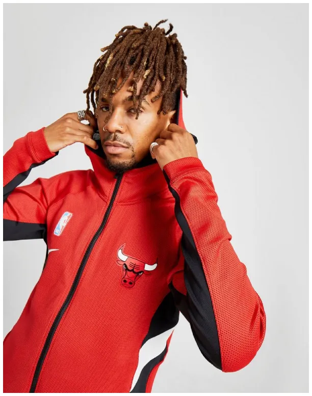 Veste Zippé à Capuche Chicago Bulls - Red