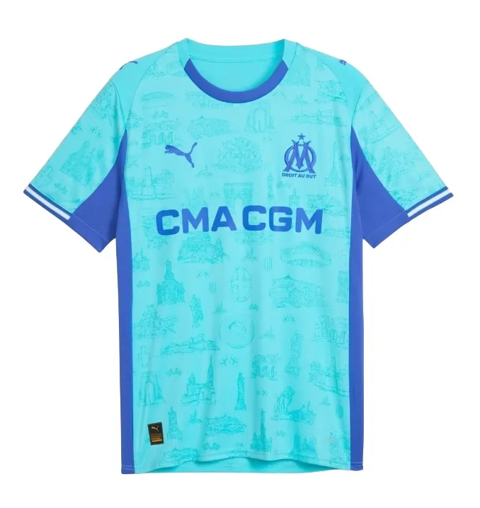 Maillot Gardien 4e Olympique De Marseille 2025/26