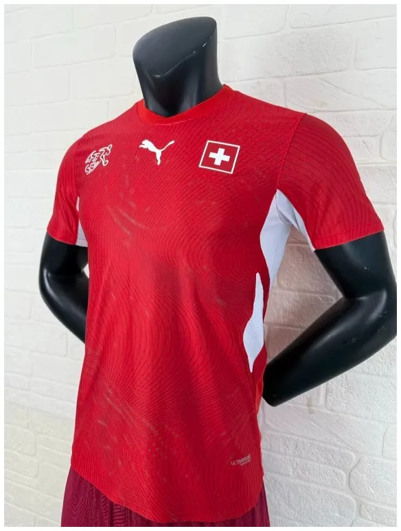 Maillot Suisse Domicile 2026 - Authentic