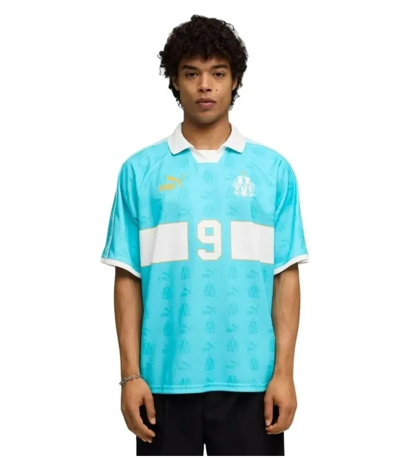 Maillot Olympique Marseille King Rétro Bleu 2026
