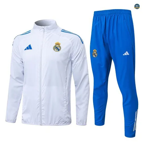 Coupe vent Real Madrid 2026/27 Blanc