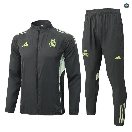 Coupe vent Real Madrid 2026/27 Gris/Vert