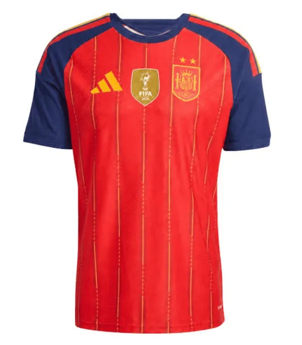 Maillot Espagne Domicile 2026 Authentic - 2 Étoiles