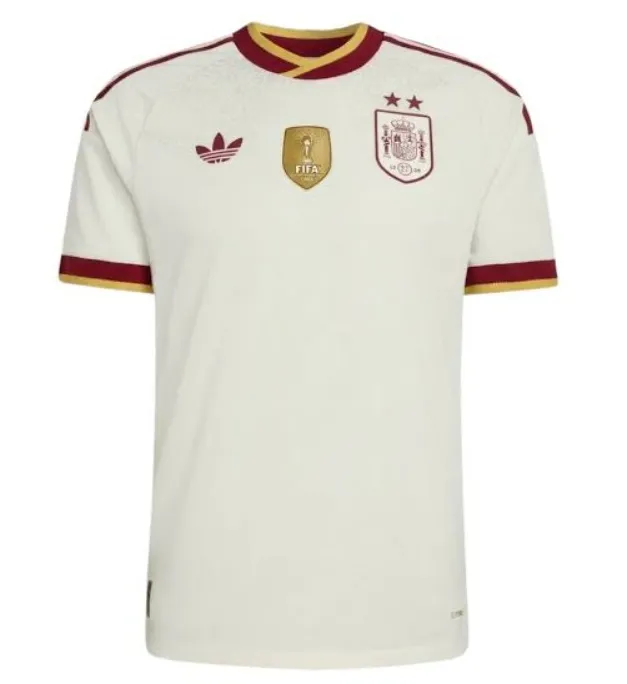 Maillot Espagne Extérieur 2026 Authentic - 2 Étoiles