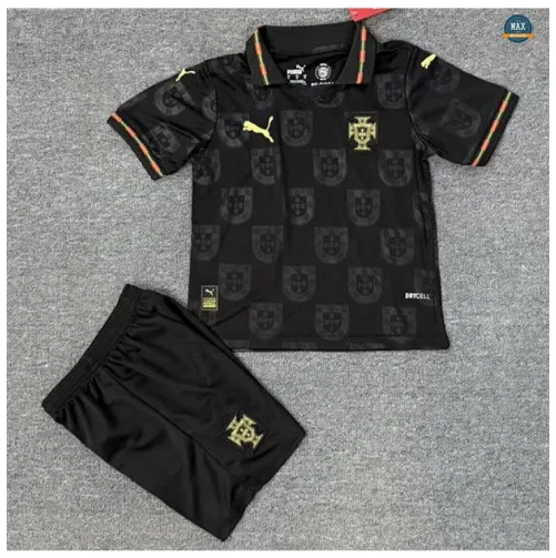 Maillot Portugal Enfant Exterieur Noir 2026/27