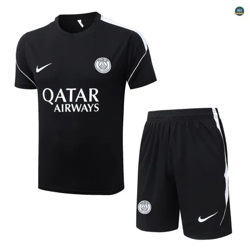 Maillot Training Foot PSG + Shorts 2026/27 Noir