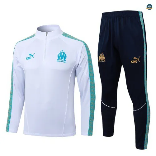 Survetement Enfant foot Marseille 2026/27 Blanc