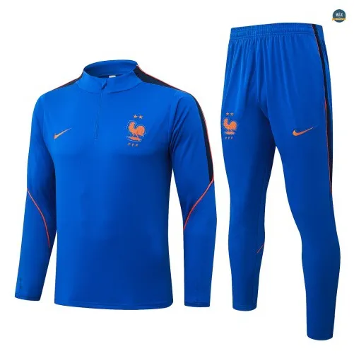 Survetement foot France 2026/27 Bleu