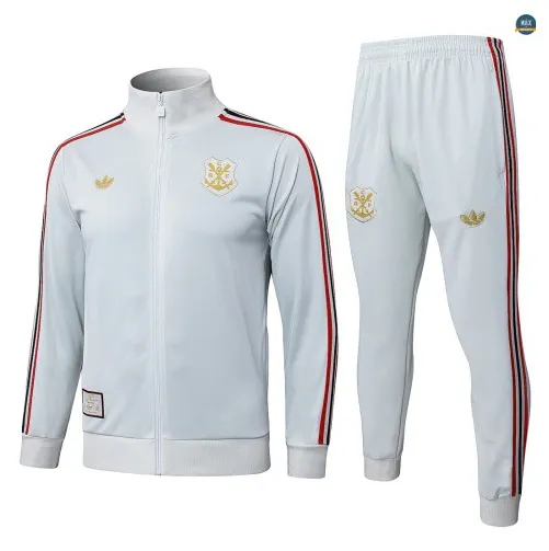 Veste Survetement foot Flamengo 2026/27 Gris Clair