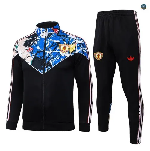 Veste Survetement foot Manchester United 2026/27 Noir
