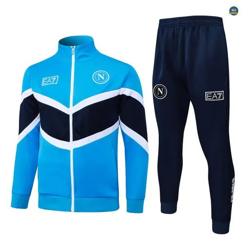 Veste Survetement foot Naples 2026/27 Bleu