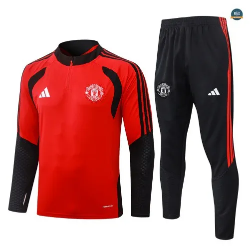 Acheter Survetement Foot Manchester United 2026/27 Rouge