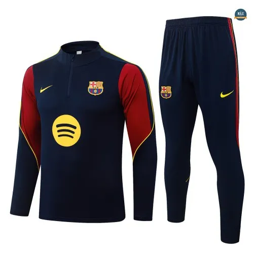 Achetez Survetement Foot Barcelone 2026/27 Bleu Marine
